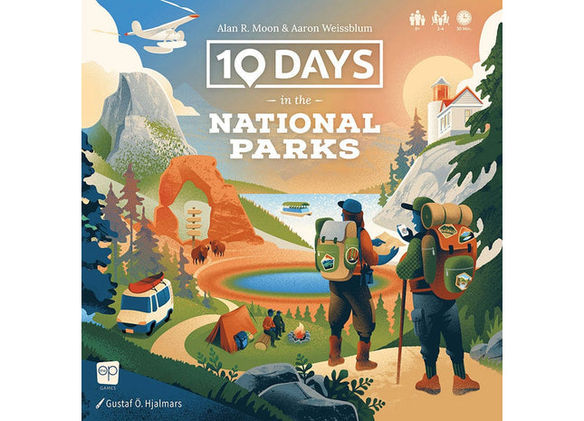 Gamers Guild AZ USAopoly 10 Days In The National Parks USAopoly