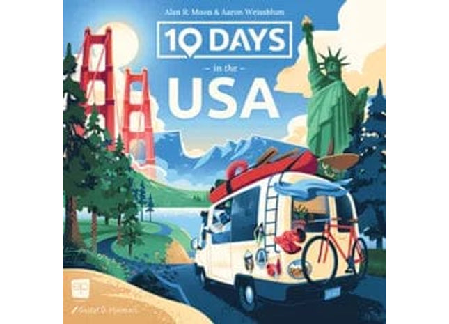 Gamers Guild AZ USAopoly 10 Days In The USA GTS