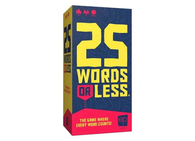 Gamers Guild AZ USAopoly 25 Words or Less 2025 (Pre-Order) USAopoly