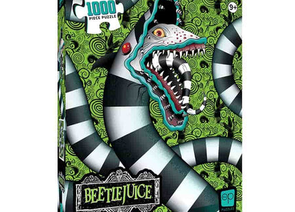 Gamers Guild AZ USAopoly Beetlejuice: Sandworm - 1000pc Puzzle Mad Al