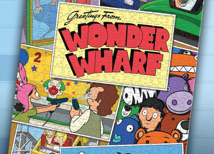 Gamers Guild AZ USAopoly Bob's Burgers “Greetings from Wonder Wharf” 1,000 Piece Puzzle USAopoly