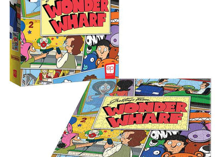 Gamers Guild AZ USAopoly Bob's Burgers “Greetings from Wonder Wharf” 1,000 Piece Puzzle USAopoly