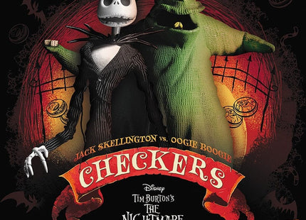 Gamers Guild AZ USAopoly Checkers: Disney Tim Burton The Nightmare Before Christmas USAopoly