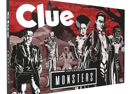 Gamers Guild AZ USAopoly Clue: Universal Monsters (Pre-Order) USAopoly