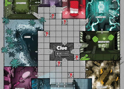 Gamers Guild AZ USAopoly Clue: Universal Monsters (Pre-Order) USAopoly