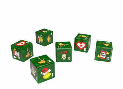 Gamers Guild AZ USAopoly d6 Premium: The Grinch - 6 Dice Set (Pre-Order) USAopoly