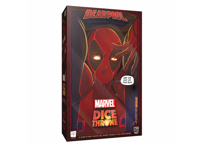 Gamers Guild AZ USAopoly Dice Throne: Marvel: Deadpool ACD Distribution