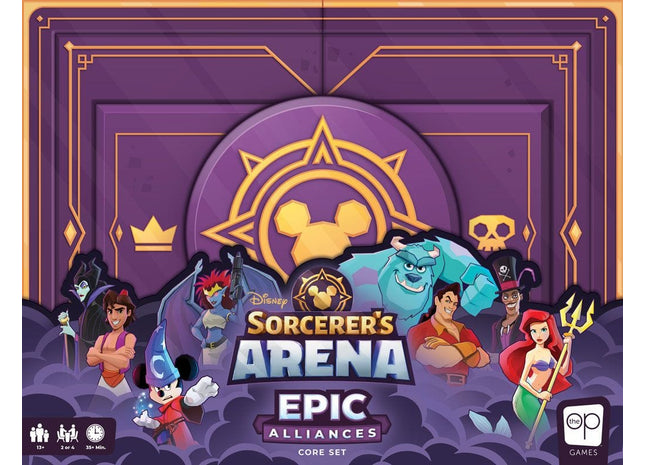 Gamers Guild AZ USAopoly Disney Sorcerers Arena: Epic Alliance / Partnership: Core Set GTS