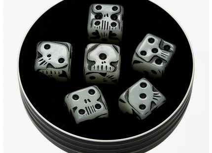 Gamers Guild AZ USAopoly Disney The Nightmare Before Christmas: Premium Glow In The Dark Dice Set USAopoly