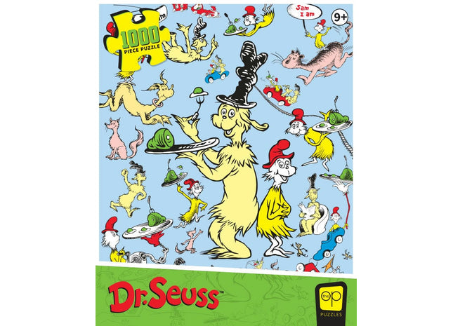 Gamers Guild AZ USAopoly Dr. Seuss "Green Eggs and Ham" 1000 Piece Puzzle USAopoly