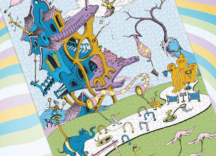 Gamers Guild AZ USAopoly Dr. Seuss “Oh, the Places You’ll Go!” 1,000 Piece Puzzle USAopoly