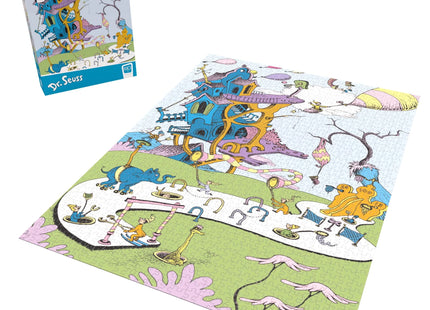 Gamers Guild AZ USAopoly Dr. Seuss “Oh, the Places You’ll Go!” 1,000 Piece Puzzle USAopoly