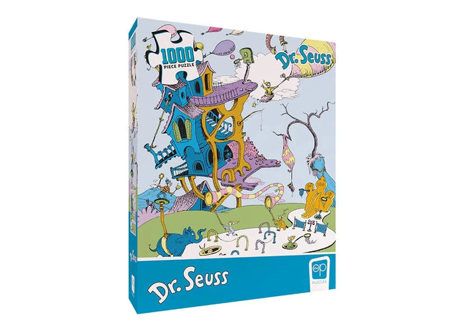 Gamers Guild AZ USAopoly Dr. Seuss “Oh, the Places You’ll Go!” 1,000 Piece Puzzle USAopoly