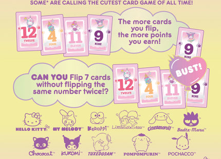 Gamers Guild AZ USAopoly Flip 7: Hello Kitty And Friends (Pre-Order) USAopoly