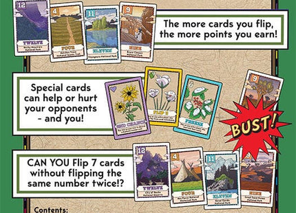 Gamers Guild AZ USAopoly Flip 7: National Parks (Pre-Order) USAopoly