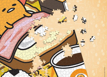 Gamers Guild AZ USAopoly Gudetama “Work From Bed” 1000 Piece Puzzle USAopoly