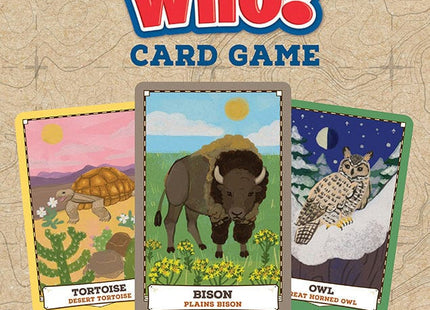 Gamers Guild AZ USAopoly Guess Who Card Game: National Parks (Pre-Order) USAopoly