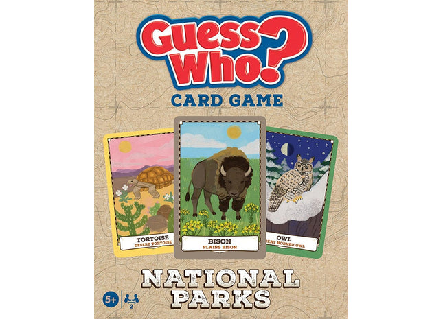 Gamers Guild AZ USAopoly Guess Who Card Game: National Parks (Pre-Order) USAopoly