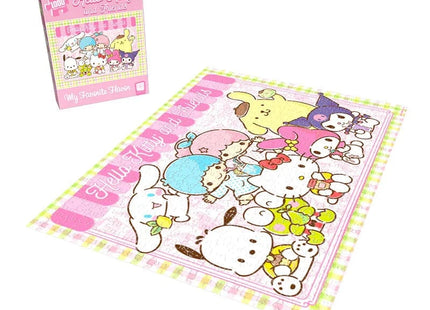 Gamers Guild AZ USAopoly Hello Kitty and Friends "My Favorite Flavor" 1000 Piece Puzzle USAopoly