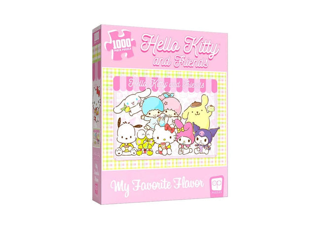 Gamers Guild AZ USAopoly Hello Kitty and Friends "My Favorite Flavor" 1000 Piece Puzzle USAopoly