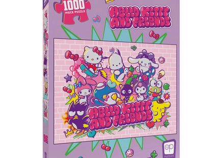 Gamers Guild AZ USAopoly Hello Kitty and Friends "Tokyo Skate" 1,000 Piece Puzzle USAopoly