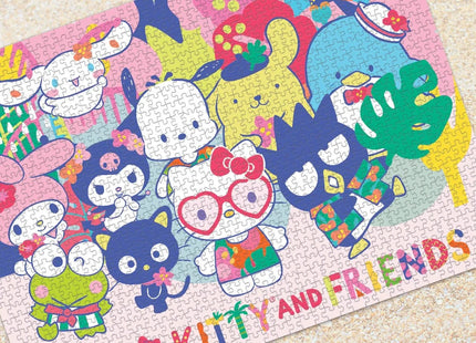 Gamers Guild AZ USAopoly Hello Kitty and Friends "Tropical Times" 1000 Piece Puzzle USAopoly