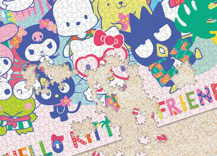 Gamers Guild AZ USAopoly Hello Kitty and Friends "Tropical Times" 1000 Piece Puzzle USAopoly