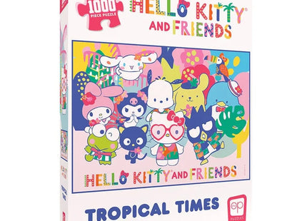 Gamers Guild AZ USAopoly Hello Kitty and Friends "Tropical Times" 1000 Piece Puzzle USAopoly