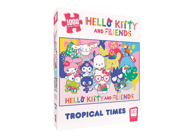 Gamers Guild AZ USAopoly Hello Kitty and Friends "Tropical Times" 1000 Piece Puzzle USAopoly