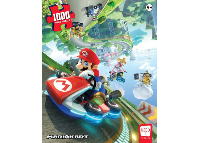 Gamers Guild AZ USAopoly Mario Kart "Anti-Gravity" 1000 Piece Puzzle USAopoly