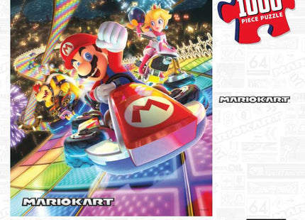 Gamers Guild AZ USAopoly Mario Kart "Rainbow Road" 1000 Piece Puzzle USAopoly