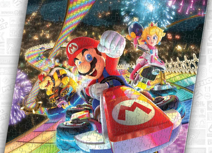 Gamers Guild AZ USAopoly Mario Kart "Rainbow Road" 1000 Piece Puzzle USAopoly