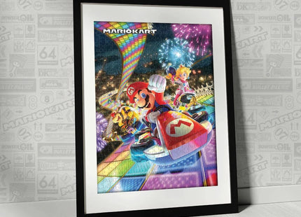 Gamers Guild AZ USAopoly Mario Kart "Rainbow Road" 1000 Piece Puzzle USAopoly