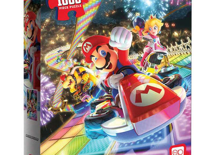 Gamers Guild AZ USAopoly Mario Kart "Rainbow Road" 1000 Piece Puzzle USAopoly