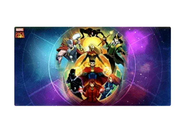 Gamers Guild AZ USAopoly Marvel Dice Throne Cover Art Premium Playmat Discontinue