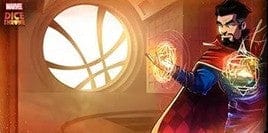 Gamers Guild AZ USAopoly Marvel Dice Throne Doctor Strange Premium Playmat Discontinue