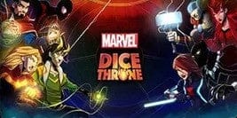 Gamers Guild AZ USAopoly Marvel Dice Throne Ensemble Premium Playmat Discontinue