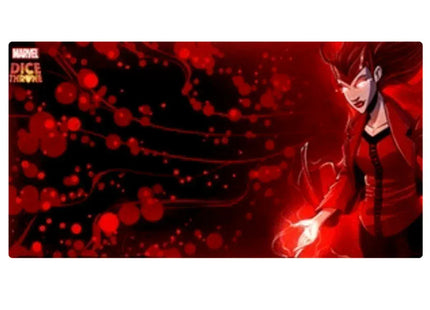 Gamers Guild AZ USAopoly Marvel Dice Throne Scarlet Witch Premium Playmat Discontinue