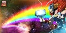 Gamers Guild AZ USAopoly Marvel Dice Throne Thor Premium Playmat Discontinue