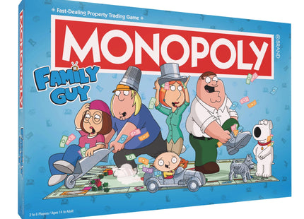 Gamers Guild AZ USAopoly Monopoly: Family Guy USAopoly