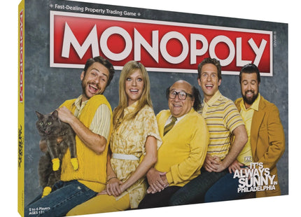 Gamers Guild AZ USAopoly Monopoly: It's Always Sunny in Philadelphia USAopoly
