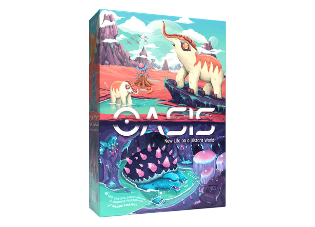 Gamers Guild AZ USAopoly Oasis: New Life On A Distant World (Pre-Order) USAopoly