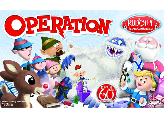 Gamers Guild AZ USAopoly Operation: Rudolph The Red Nosed Reindeer 60th Anniversary Edition (Pre-Order) USAopoly