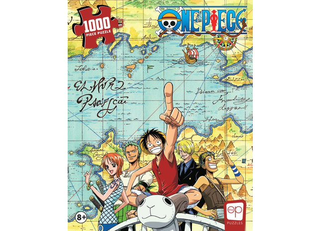 Gamers Guild AZ USAopoly Puzzle: One Piece "Sailing The Going Merry" 1000pc (Pre-Order) USAopoly