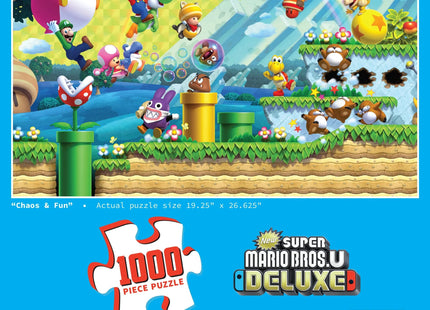 Gamers Guild AZ USAopoly Super Mario "Chaos & Fun" 1,000 Piece Puzzle USAopoly