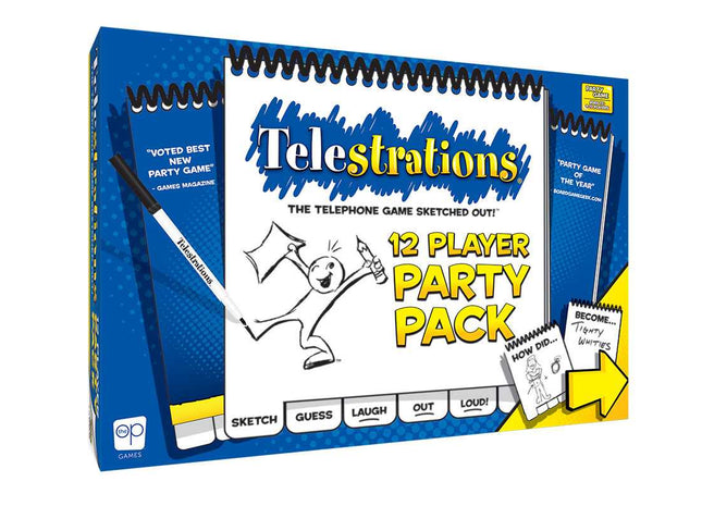 Gamers Guild AZ USAopoly Telestrations: 12 Player: The Party Pack USAopoly