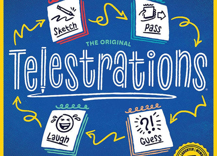 Gamers Guild AZ USAopoly Telestrations: 8 Player (2025 Refresh) (Pre-Order) USAopoly