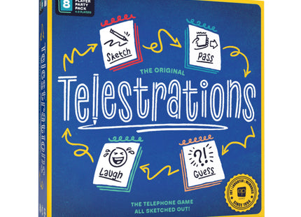 Gamers Guild AZ USAopoly Telestrations: 8 Player (2025 Refresh) USAopoly