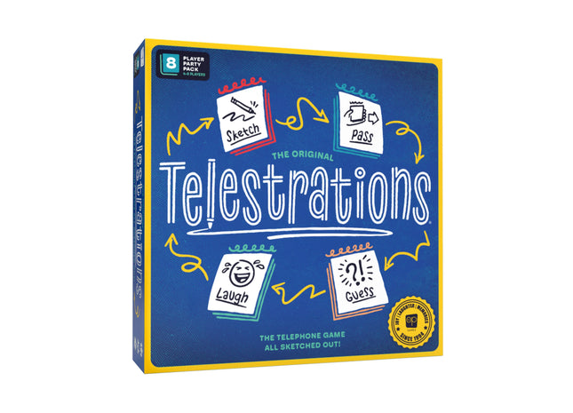 Gamers Guild AZ USAopoly Telestrations: 8 Player (2025 Refresh) USAopoly