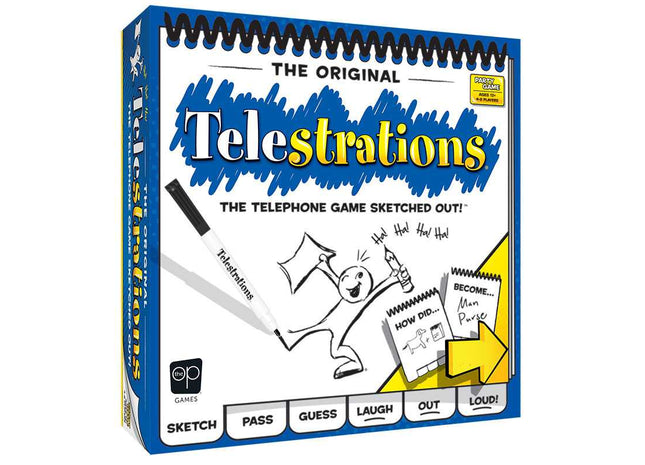 Gamers Guild AZ USAopoly Telestrations: 8 Player: The Original USAopoly